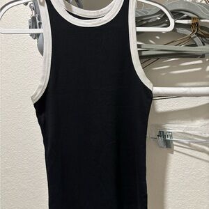 Black and White Tank Top Sz Med
